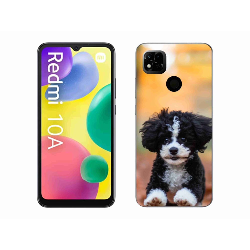 Gélový kryt mmCase na Xiaomi Redmi 10A - roztomilé šteňa 2