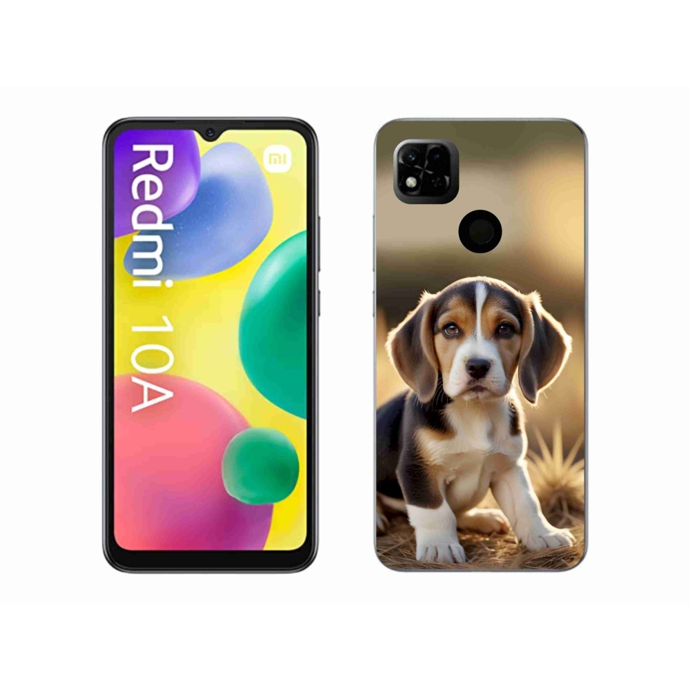 Gélový kryt mmCase na Xiaomi Redmi 10A - roztomilý bígl