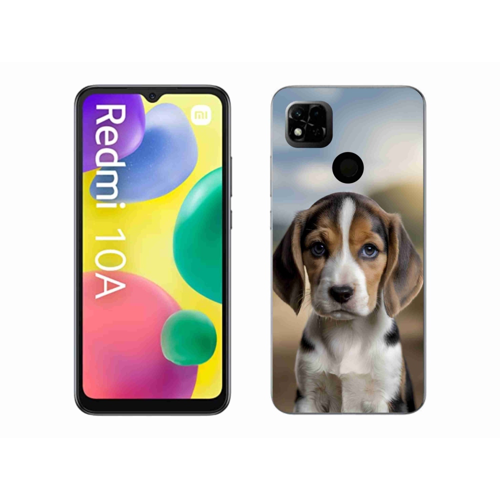 Gélový kryt mmCase na Xiaomi Redmi 10A - roztomilý bígl