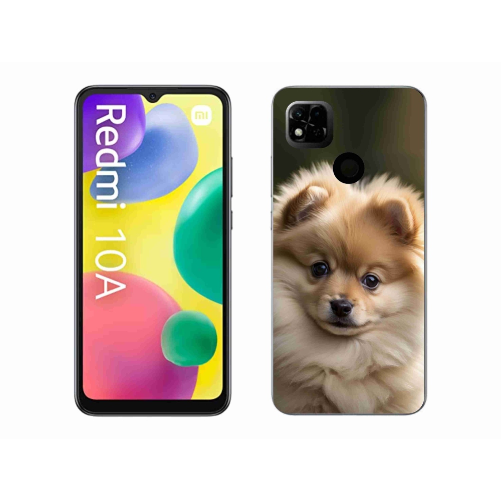 Gélový kryt mmCase na Xiaomi Redmi 10A - roztomilý pomeranian 2