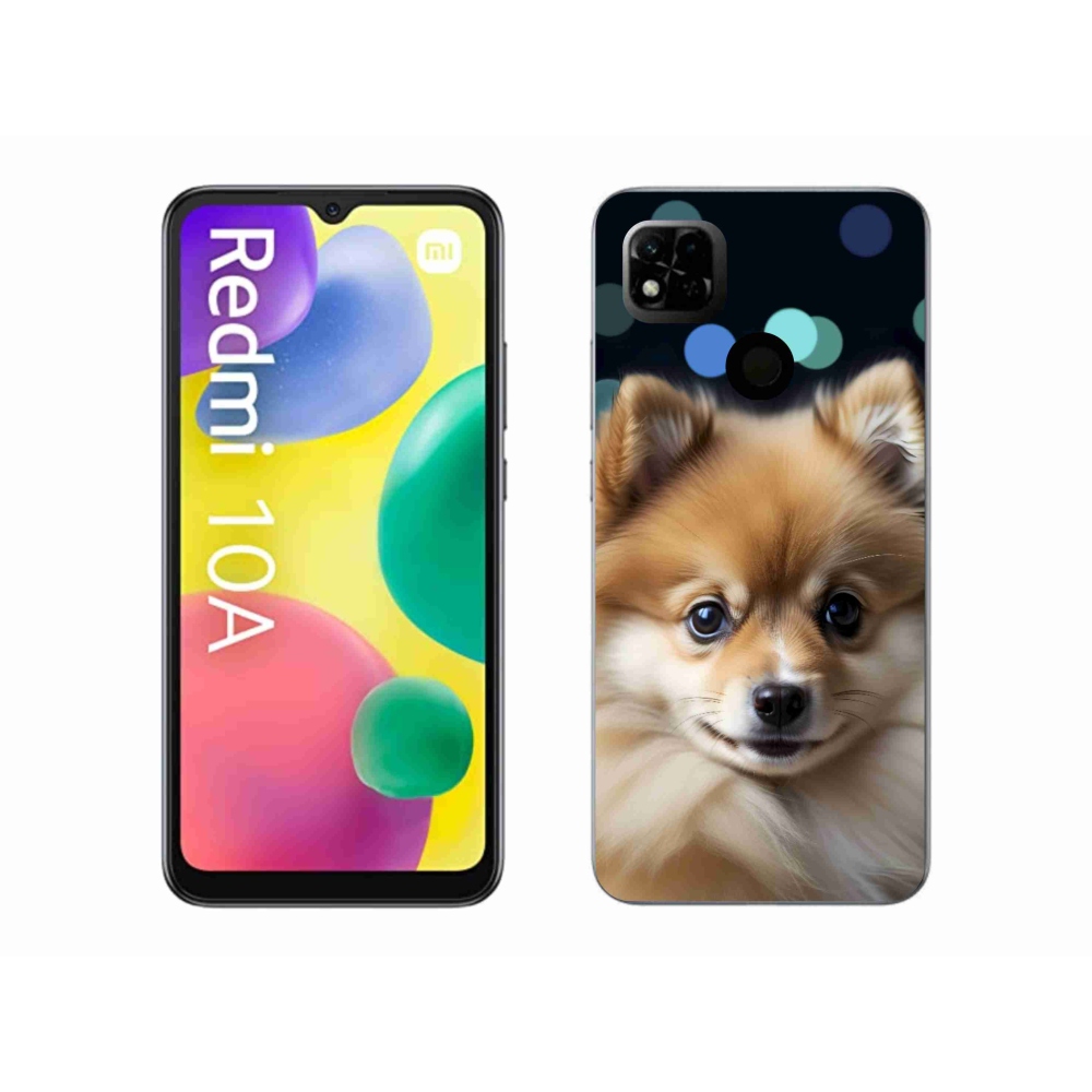 Gélový kryt mmCase na Xiaomi Redmi 10A - roztomilý pomeranian