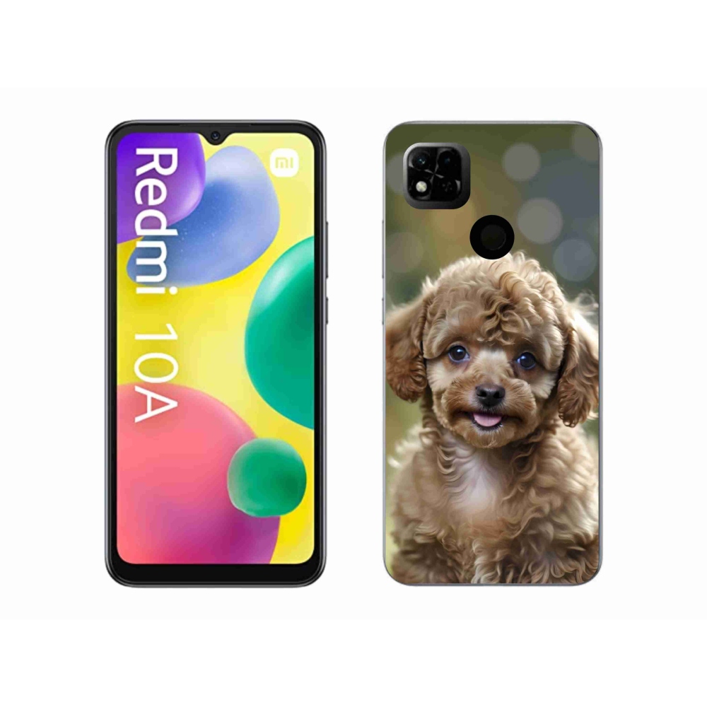 Gélový kryt mmCase na Xiaomi Redmi 10A - roztomilý pudel