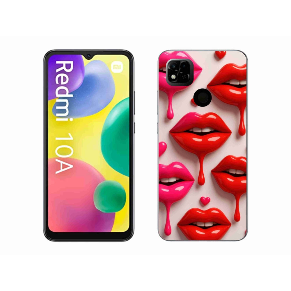 Gélový kryt mmCase na Xiaomi Redmi 10A - pery 2