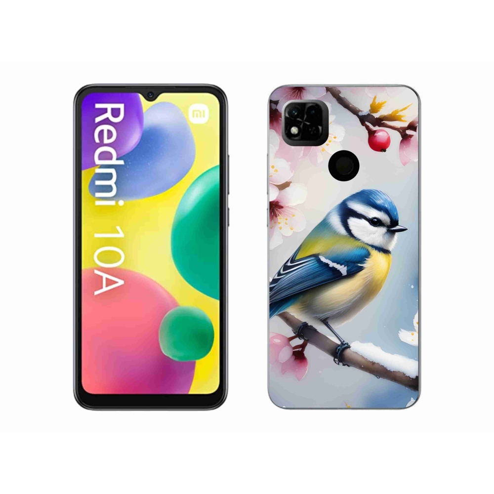 Gélový kryt mmCase na Xiaomi Redmi 10A - sýkorka