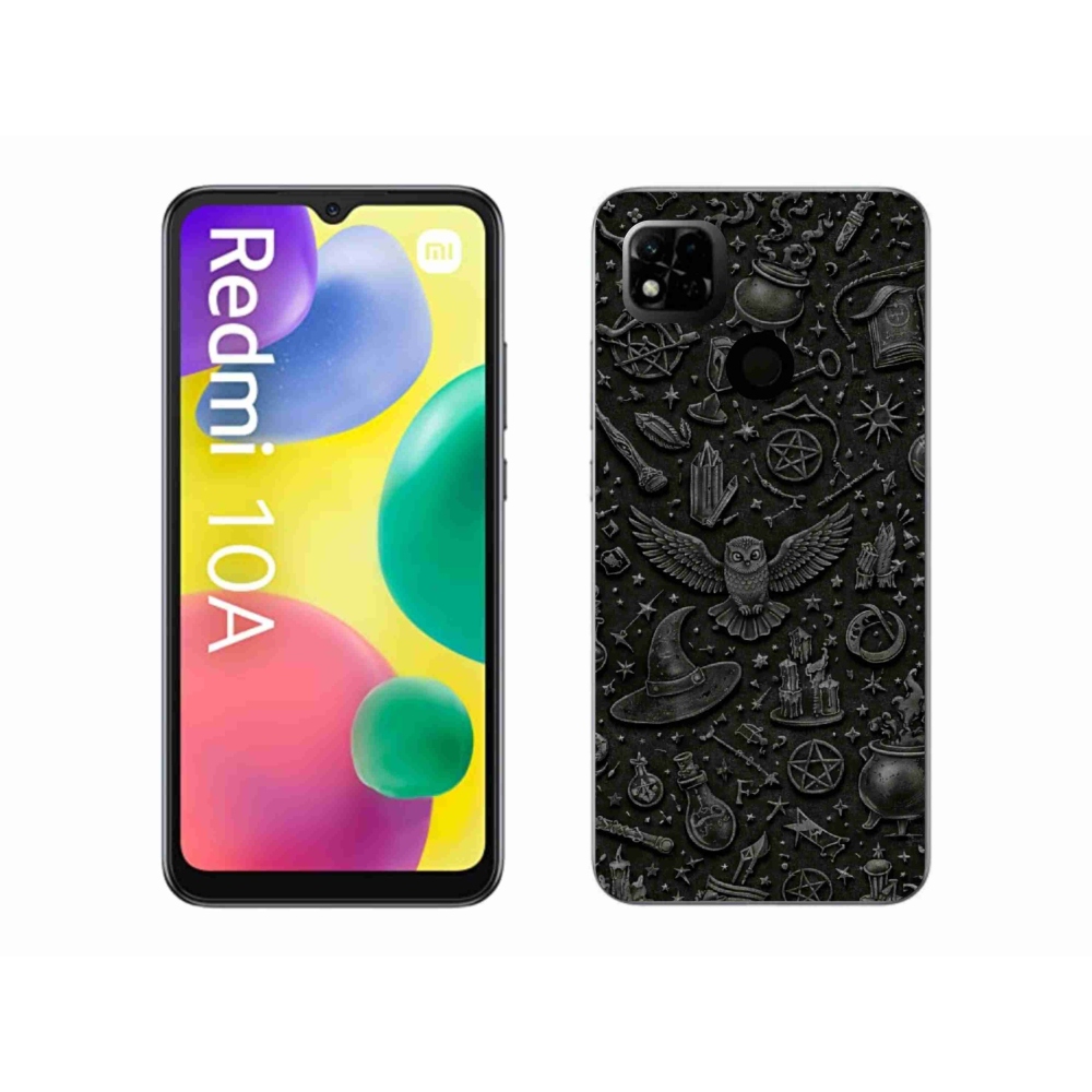 Gélový kryt mmCase na Xiaomi Redmi 10A - tmavý magický svet