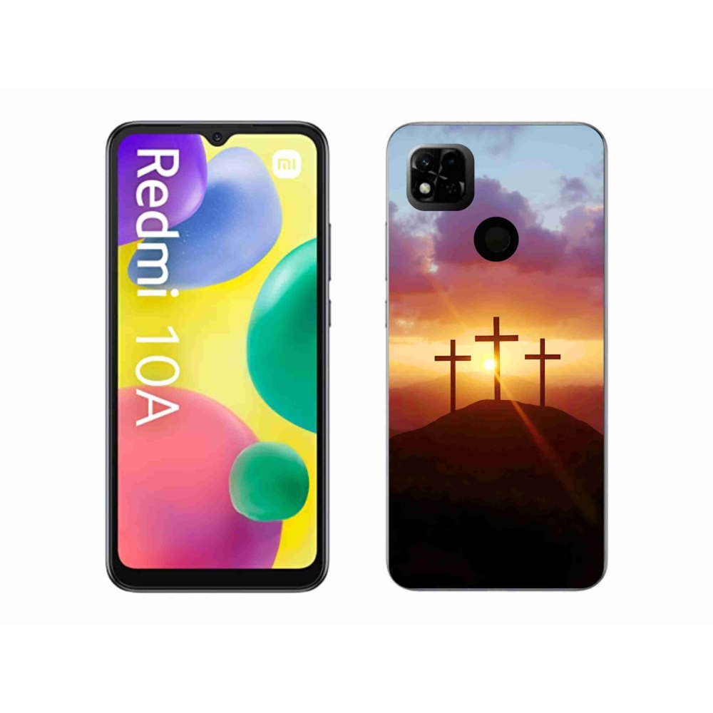Gélový kryt mmCase na Xiaomi Redmi 10A - tri kríža