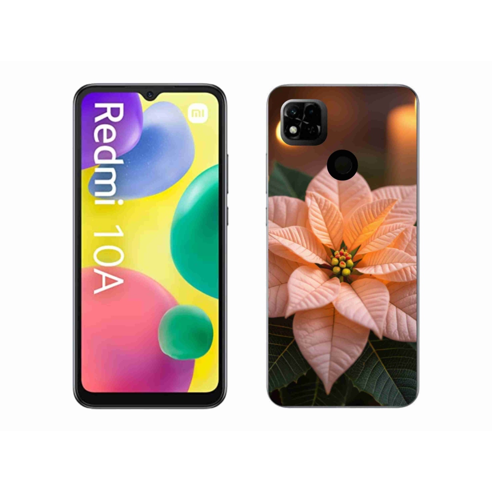 Gélový kryt mmCase na Xiaomi Redmi 10A - vianočná hviezda