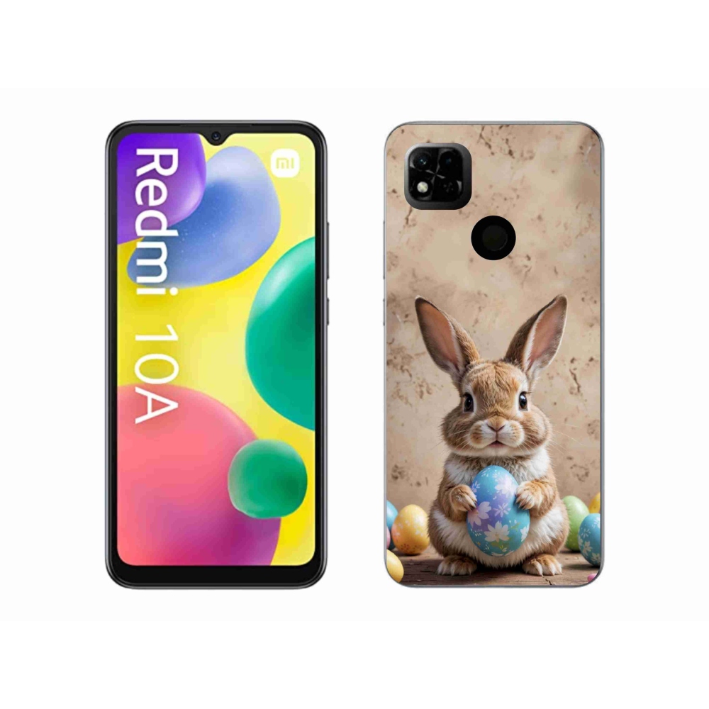 Gélový kryt mmCase na Xiaomi Redmi 10A - veľkonočný zajačik