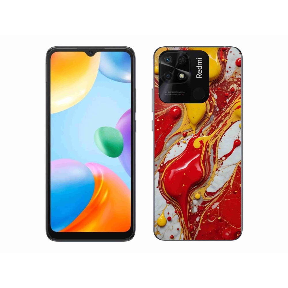 Gélový kryt mmCase na Xiaomi Redmi 10C - abstraktný motív 42