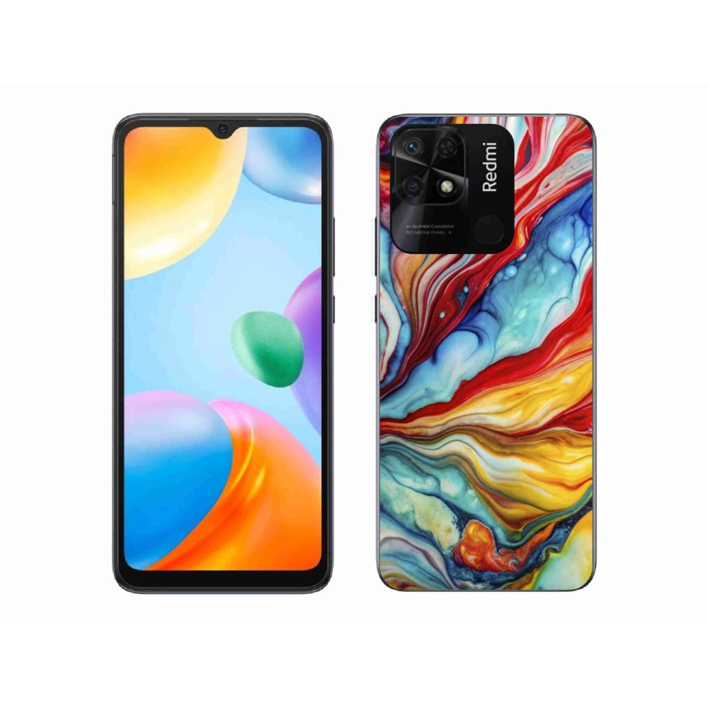 Gélový kryt mmCase na Xiaomi Redmi 10C - abstraktný motív 58