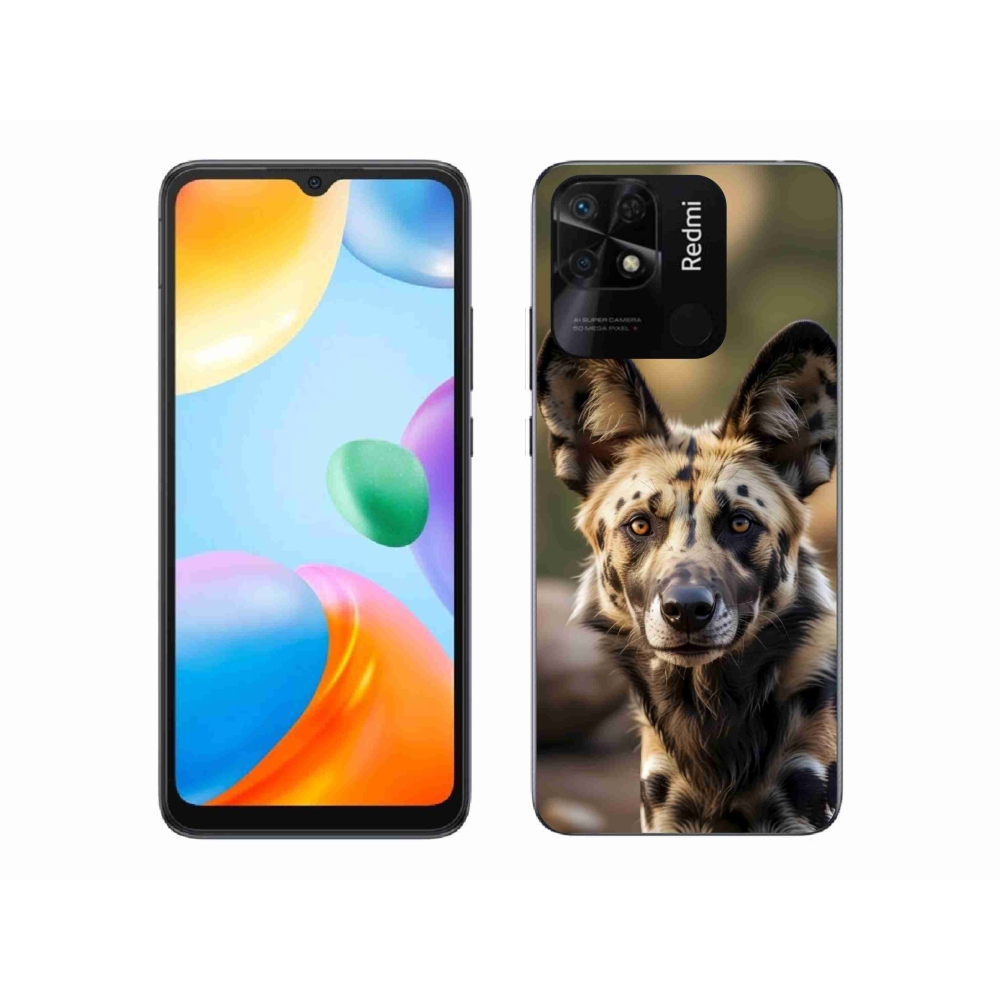 Gélový kryt mmCase na Xiaomi Redmi 10C - africký divoký pes