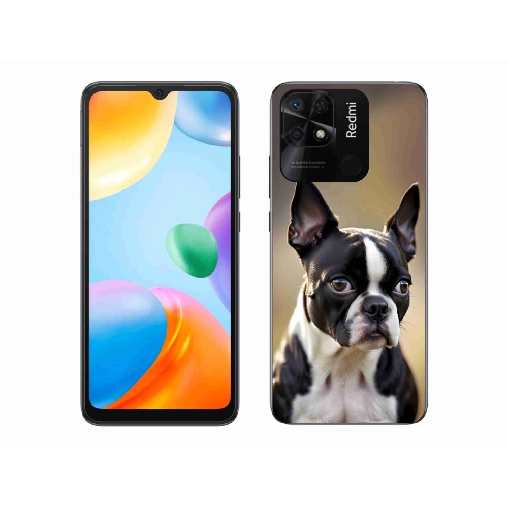 Gélový kryt mmCase na Xiaomi Redmi 10C - bostonský teriér