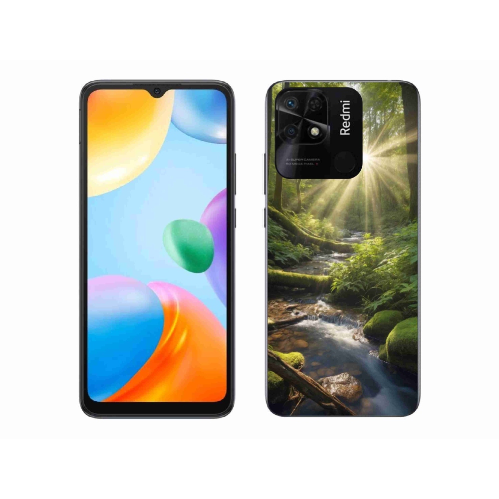 Gélový kryt mmCase na Xiaomi Redmi 10C - hlbina lesa