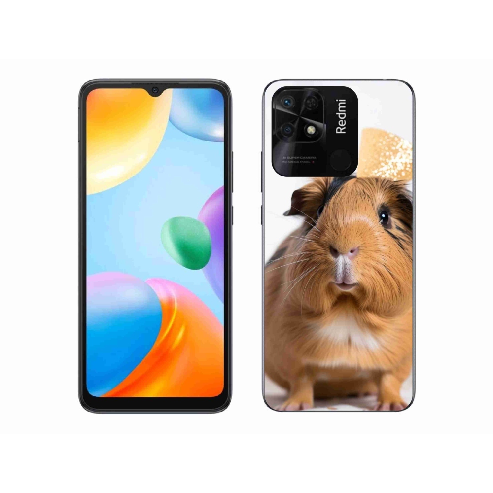 Gélový kryt mmCase na Xiaomi Redmi 10C - hnedé morča