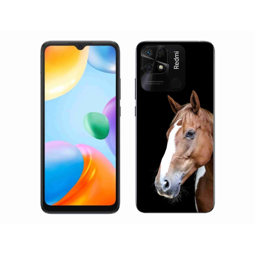 Gélový kryt mmCase na Xiaomi Redmi 10C - hnedý kôň 3