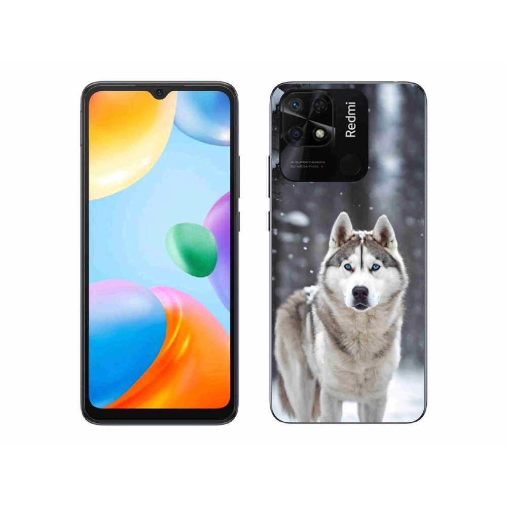 Gélový kryt mmCase na Xiaomi Redmi 10C - husky 2