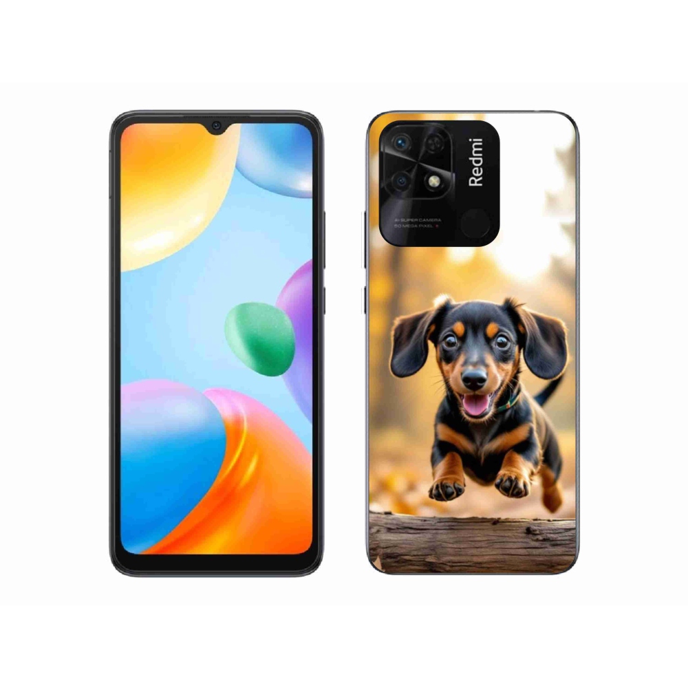 Gélový kryt mmCase na Xiaomi Redmi 10C - jazvečík 2