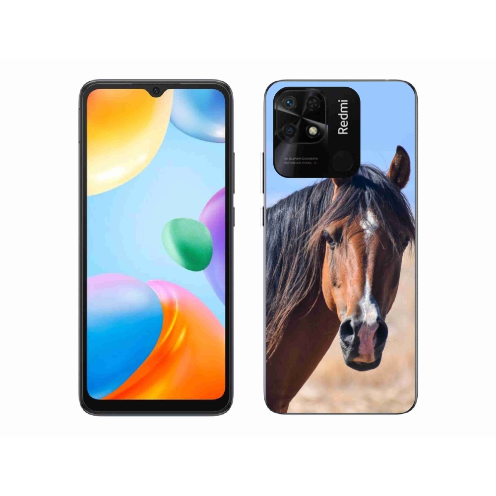 Gélový kryt mmCase na Xiaomi Redmi 10C - pokojný kôň
