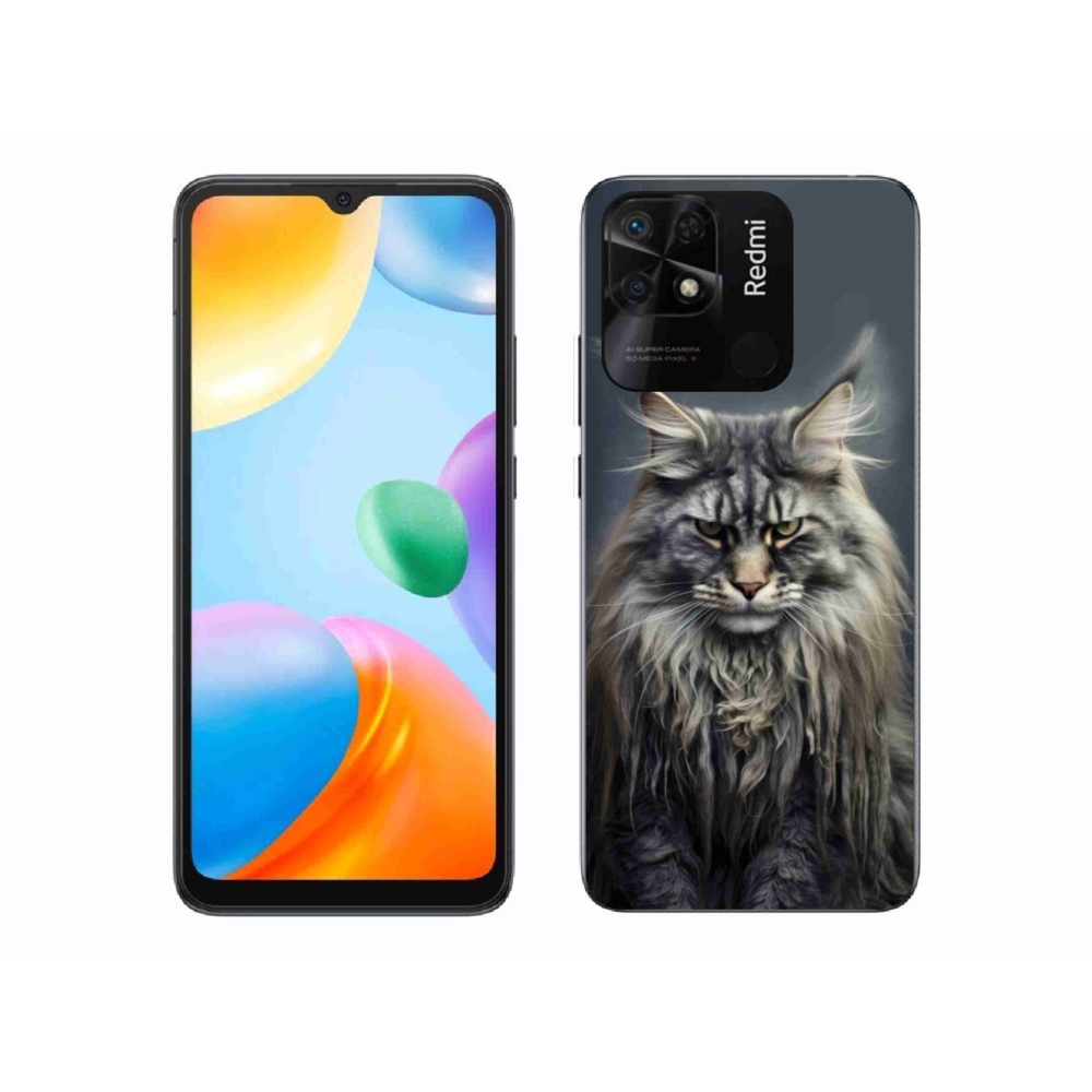 Gélový kryt mmCase na Xiaomi Redmi 10C - mačacie pohľad 4