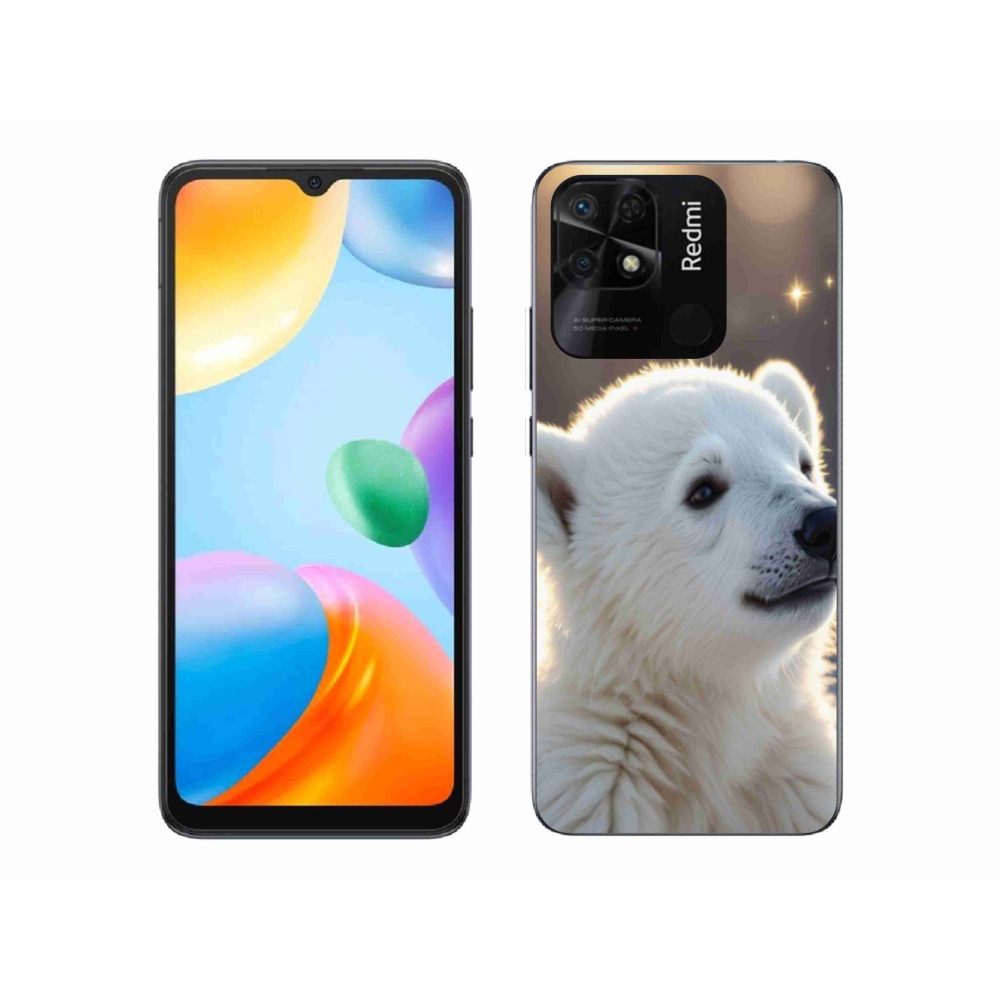Gélový kryt mmCase na Xiaomi Redmi 10C - ľadový medveď