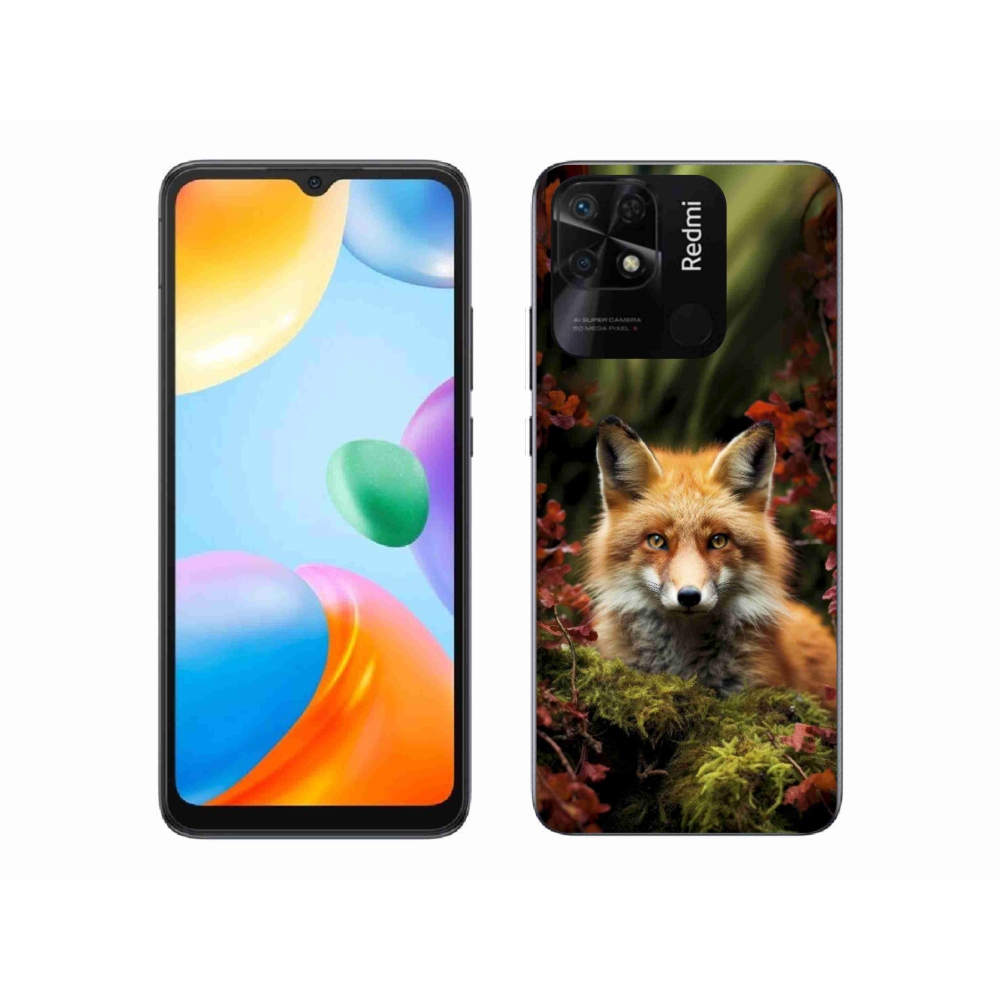Gélový kryt mmCase na Xiaomi Redmi 10C - líška v lese