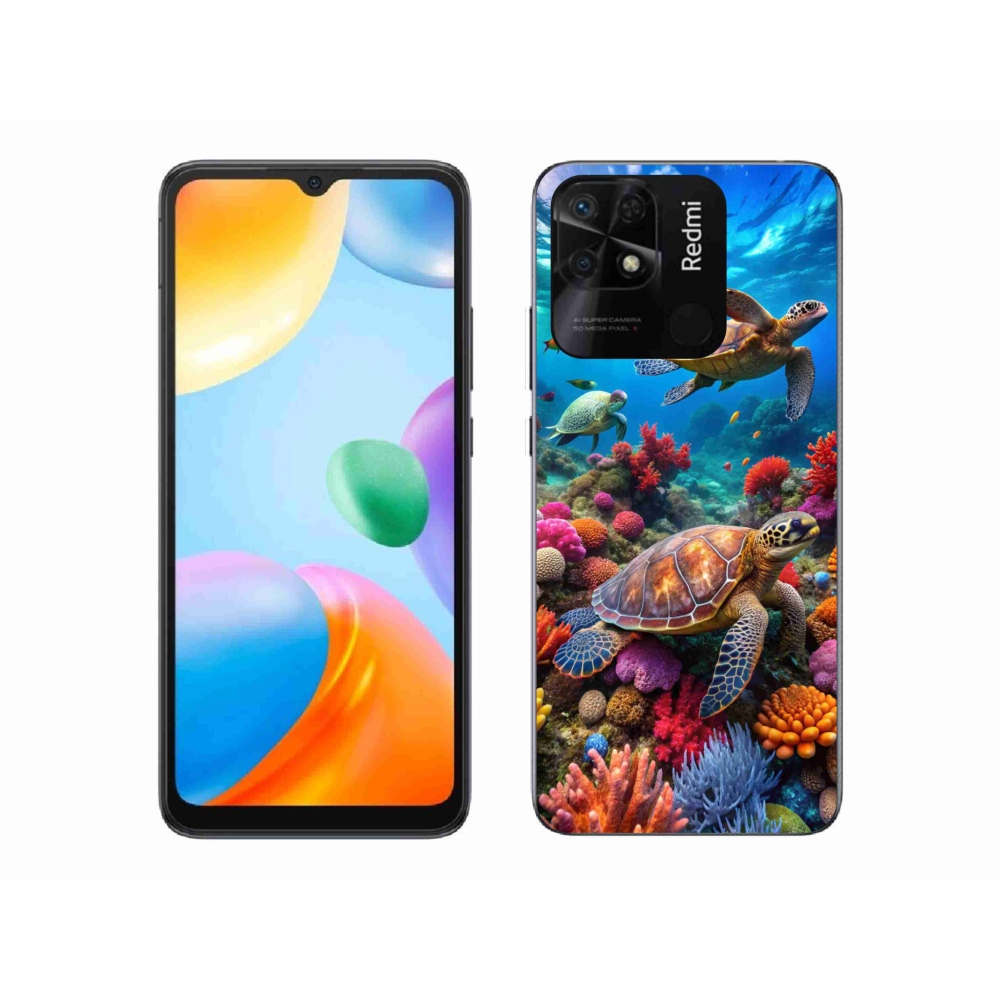 Gélový kryt mmCase na Xiaomi Redmi 10C - morský svet 2