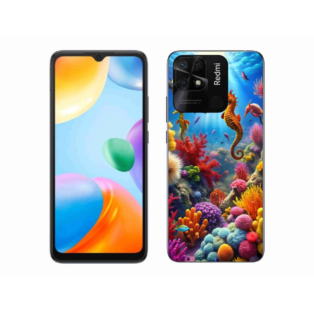 Gélový kryt mmCase na Xiaomi Redmi 10C - morský svet 3