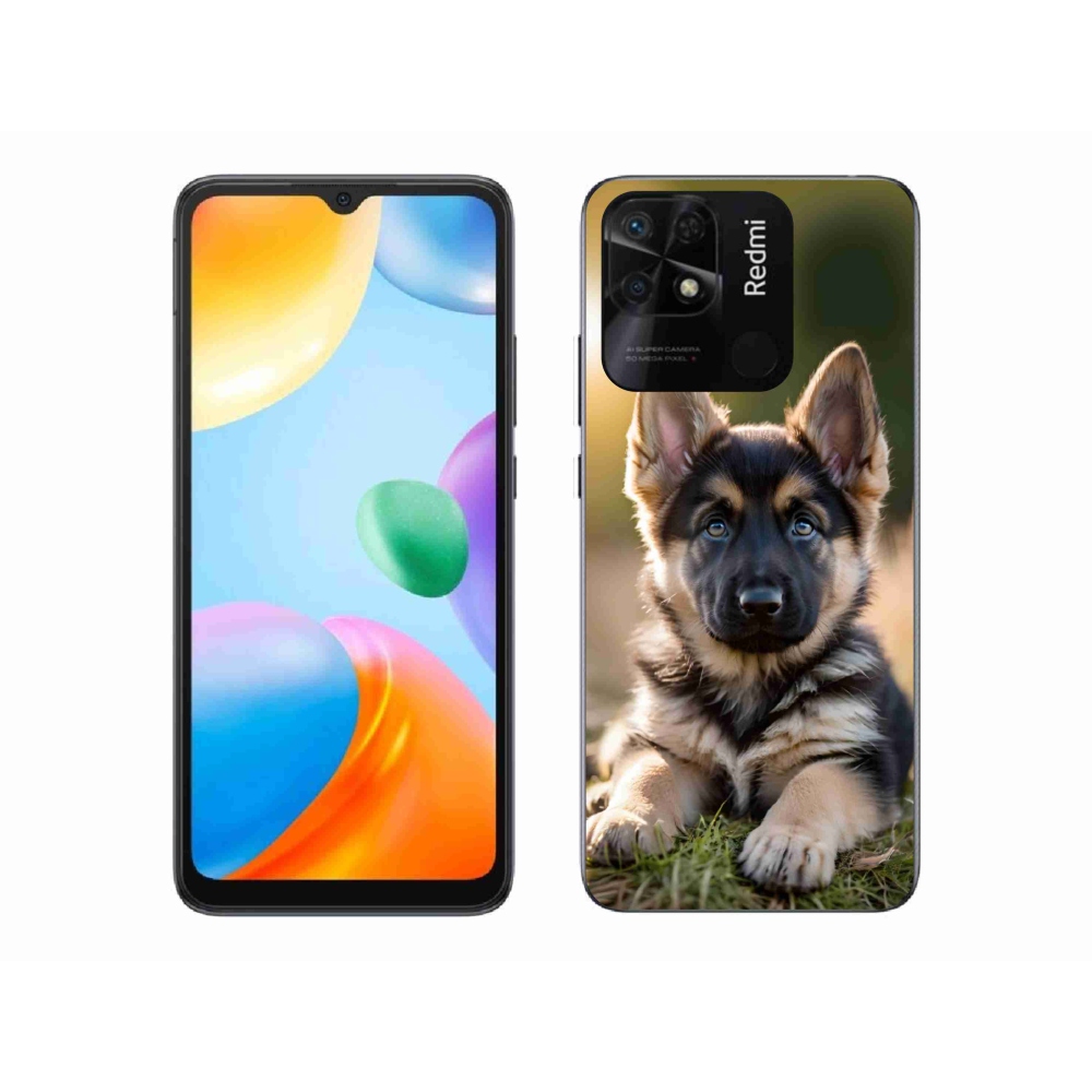 Gélový kryt mmCase na Xiaomi Redmi 10C - nemecký ovčiak v prírode