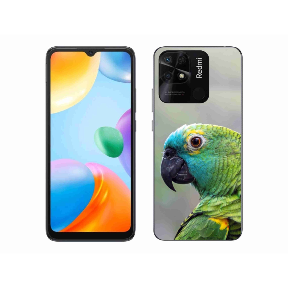 Gélový kryt mmCase na Xiaomi Redmi 10C - papagáj amazoňan