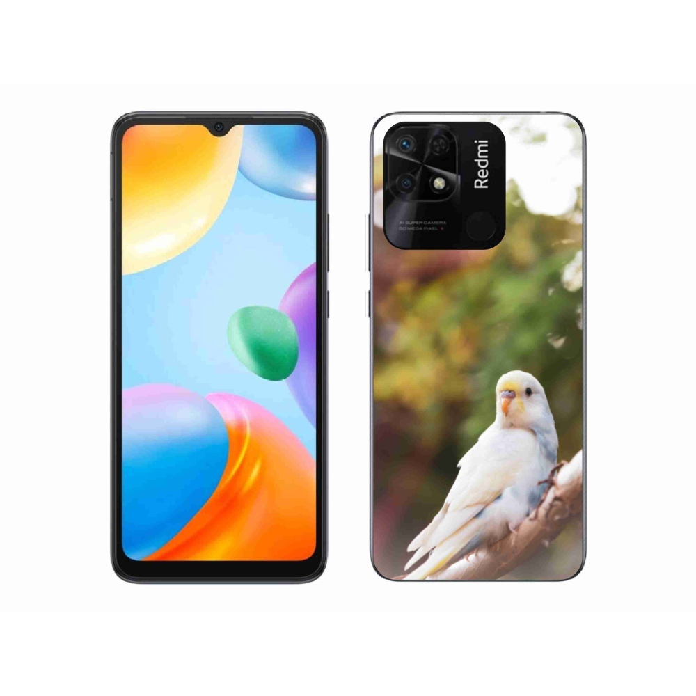 Gélový kryt mmCase na Xiaomi Redmi 10C - andulka biela