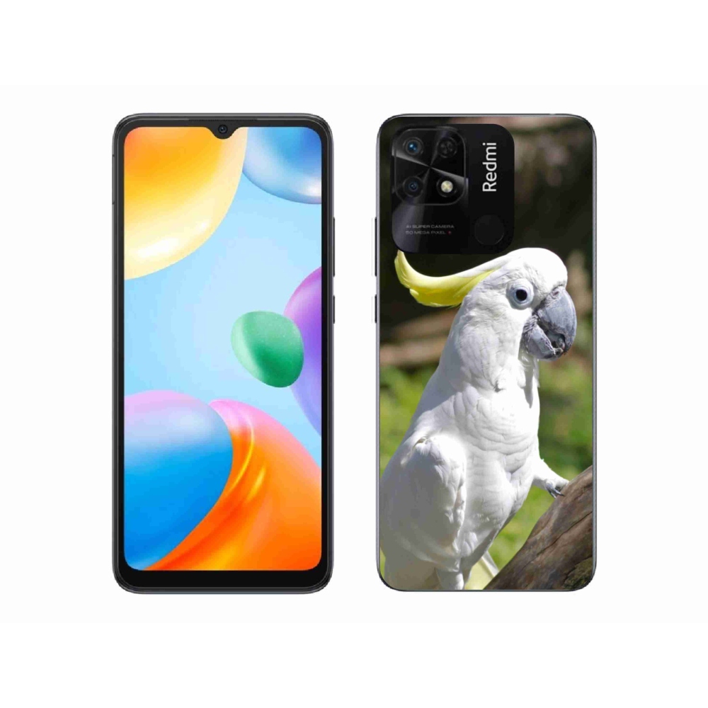 Gélový kryt mmCase na Xiaomi Redmi 10C - papagáj kakadu 2