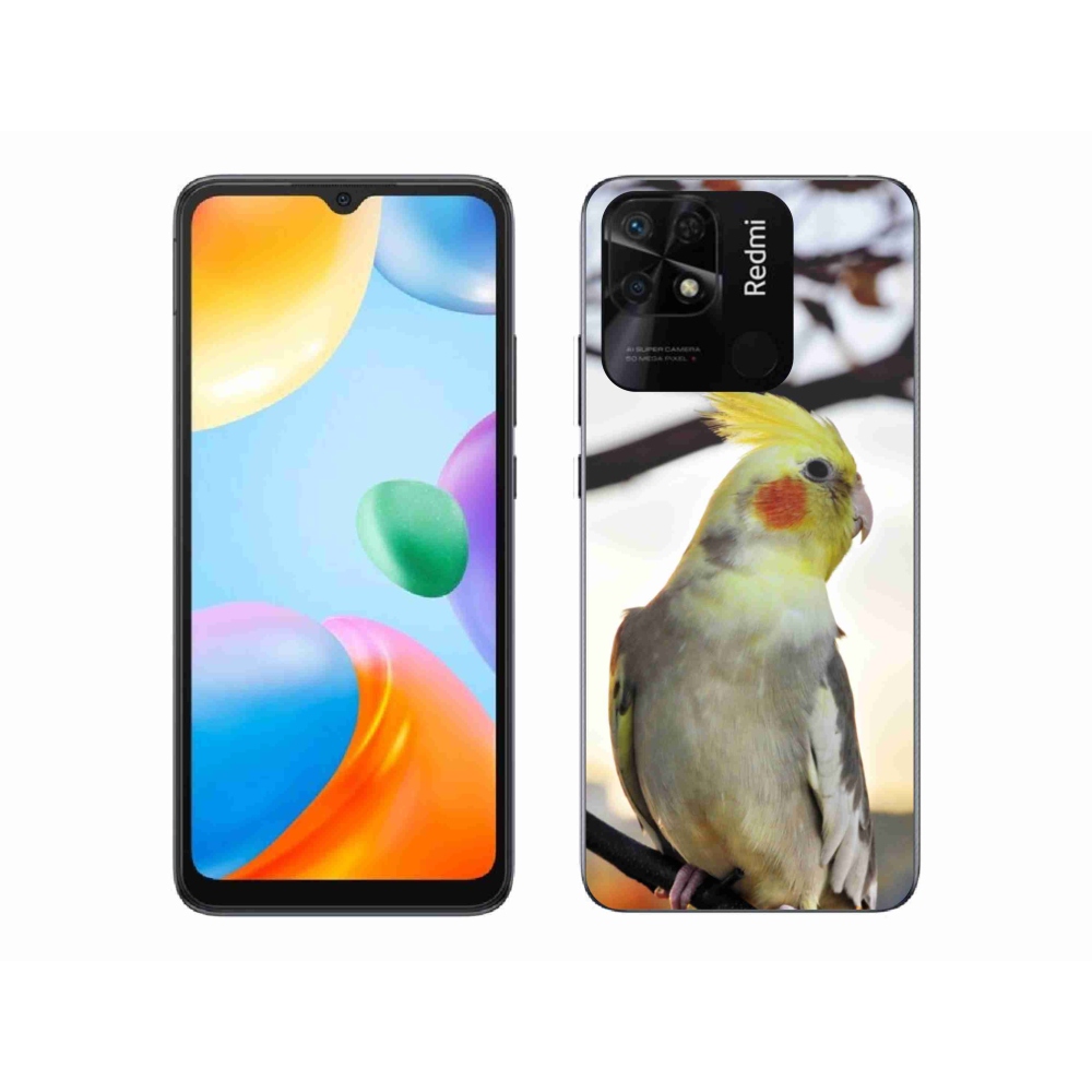 Gélový kryt mmCase na Xiaomi Redmi 10C - papagáj korela
