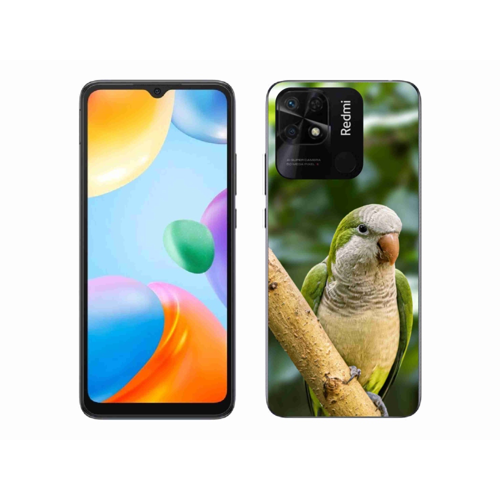 Gélový kryt mmCase na Xiaomi Redmi 10C - papagáj mníšok