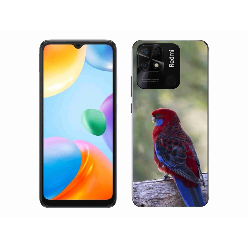 Gélový kryt mmCase na Xiaomi Redmi 10C - papagáj rosela