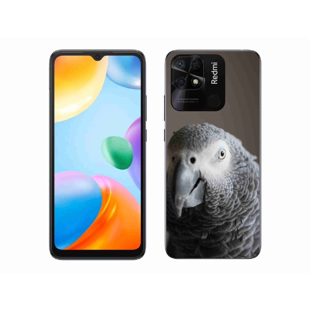 Gélový kryt mmCase na Xiaomi Redmi 10C - papagáj žako 2