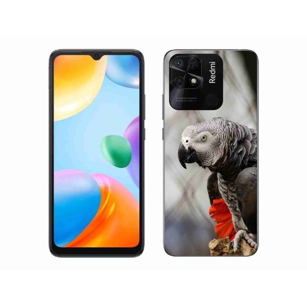 Gélový kryt mmCase na Xiaomi Redmi 10C - papagáj žako 3