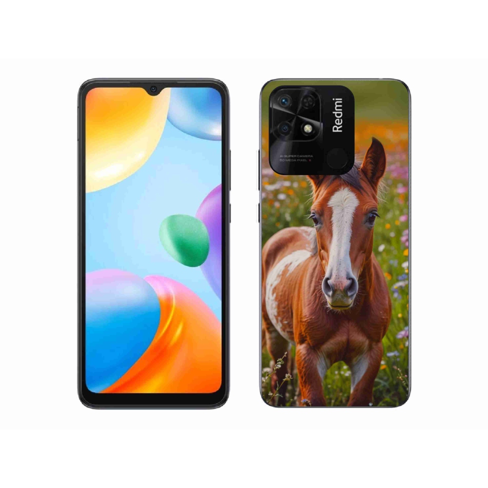 Gélový kryt mmCase na Xiaomi Redmi 10C - roztomilé žriebä