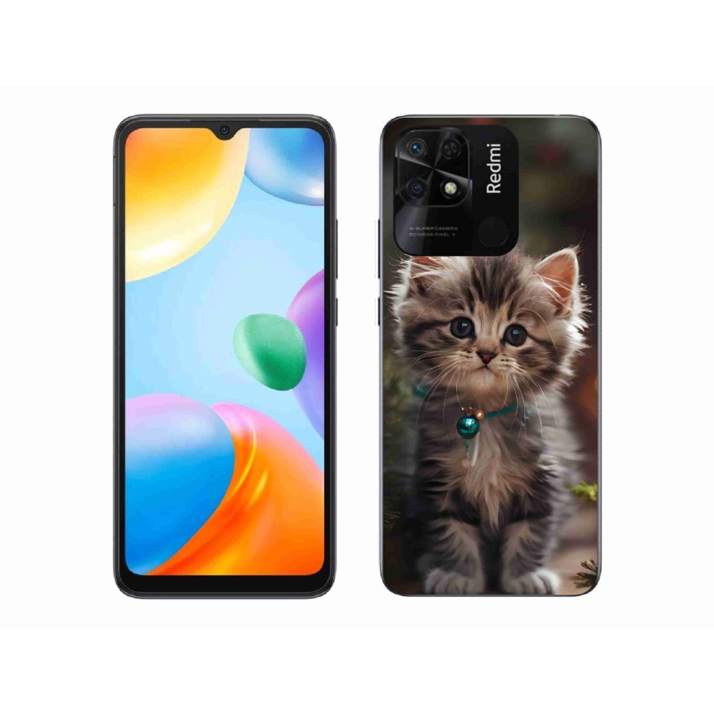 Gélový kryt mmCase na Xiaomi Redmi 10C - roztomilé mačiatko 11