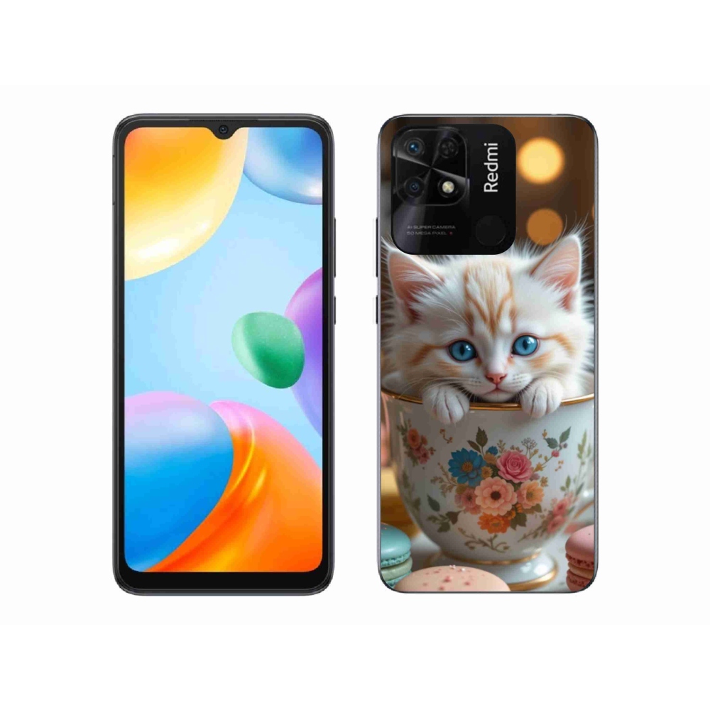 Gélový kryt mmCase na Xiaomi Redmi 10C - roztomilé mačiatko 6