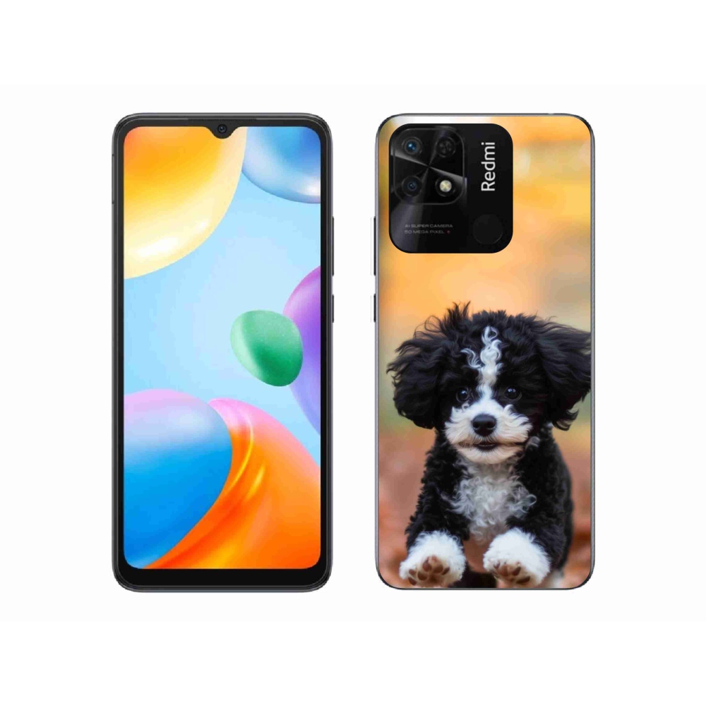 Gélový kryt mmCase na Xiaomi Redmi 10C - roztomilé šteňa 2