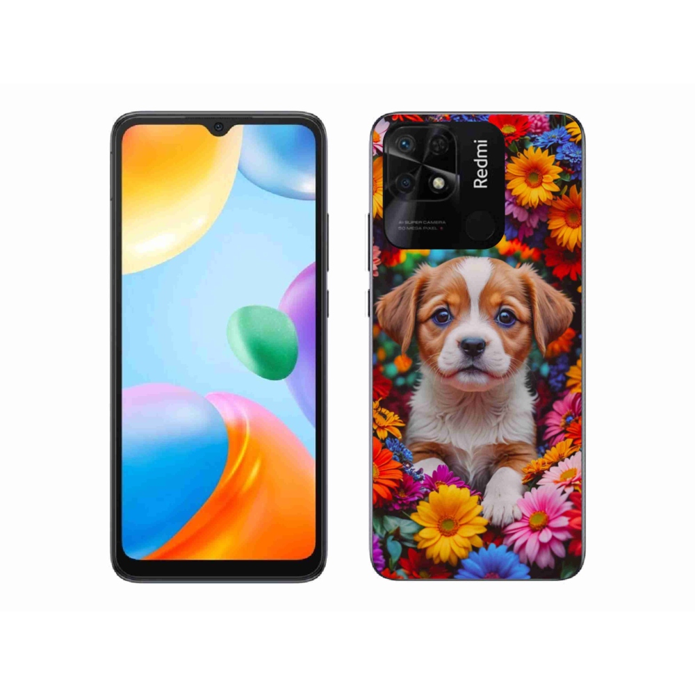 Gélový kryt mmCase na Xiaomi Redmi 10C - roztomilé šteňa