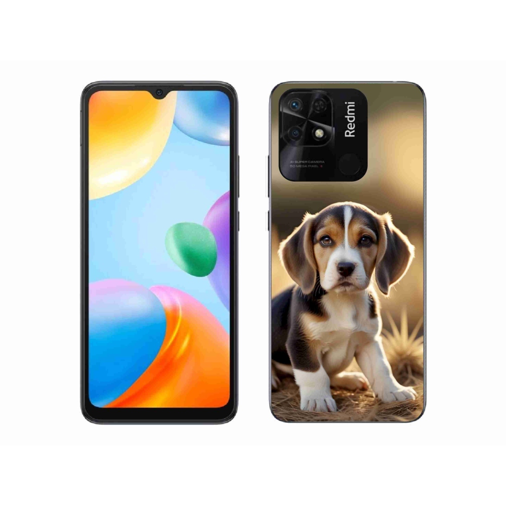 Gélový kryt mmCase na Xiaomi Redmi 10C - roztomilý bígl
