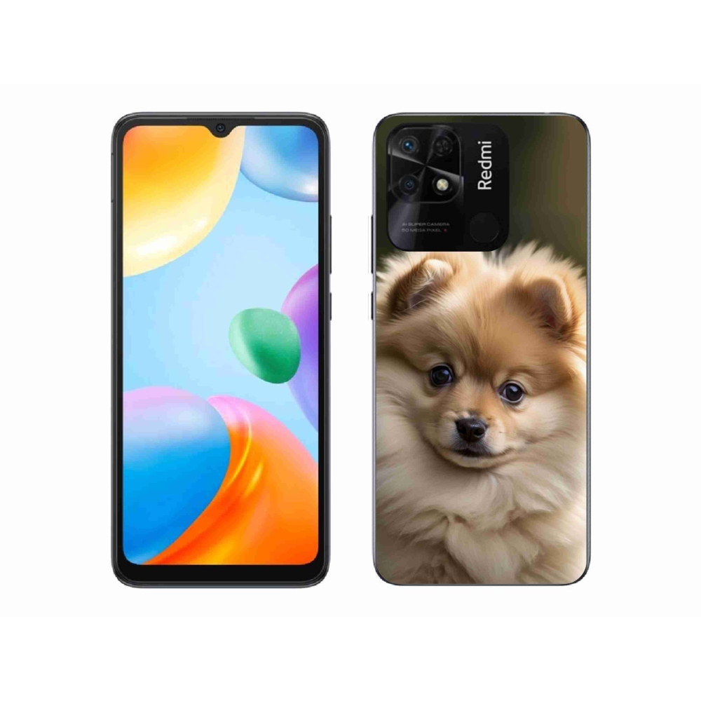 Gélový kryt mmCase na Xiaomi Redmi 10C - roztomilý pomeranian 2