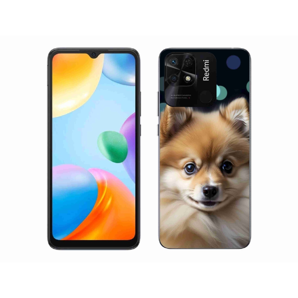 Gélový kryt mmCase na Xiaomi Redmi 10C - roztomilý pomeranian