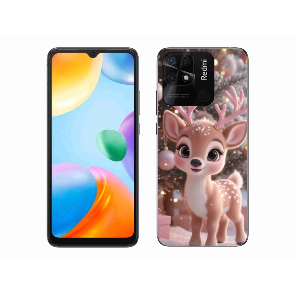 Gélový kryt mmCase na Xiaomi Redmi 10C - roztomilý sob