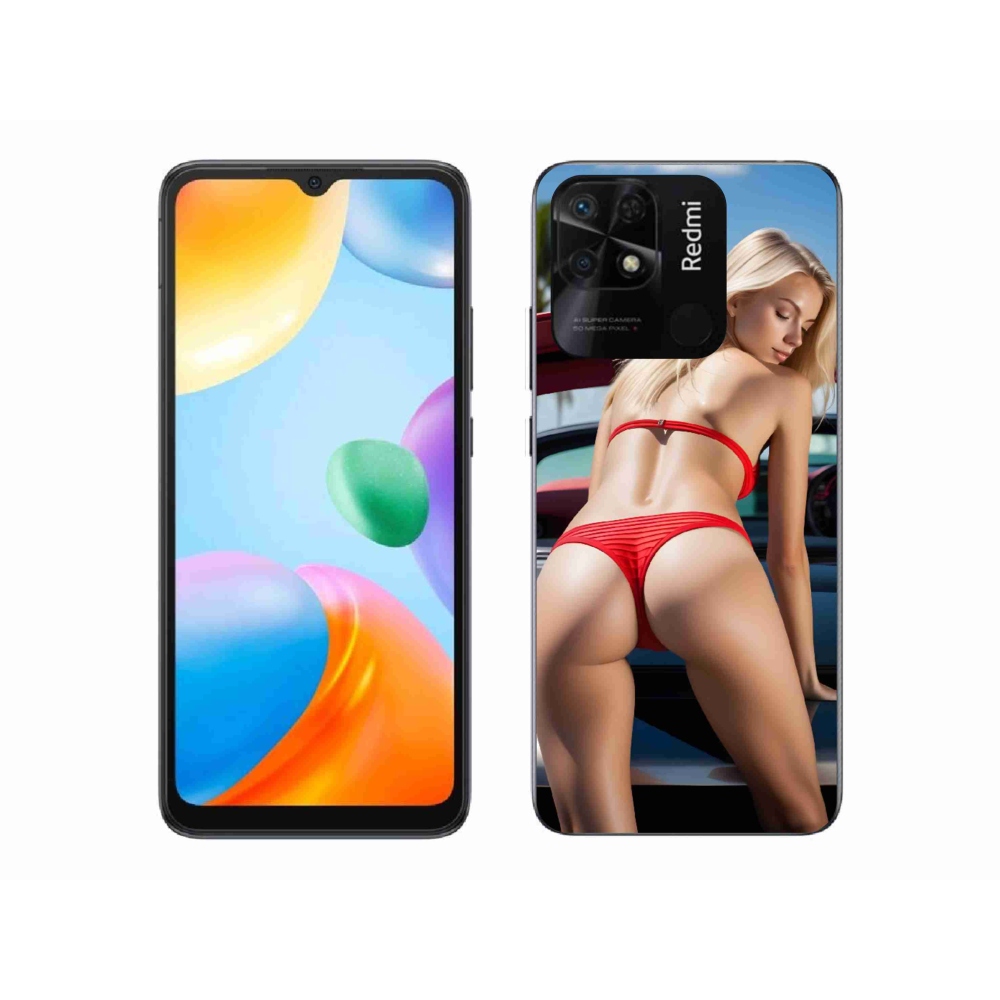 Gélový kryt mmCase na Xiaomi Redmi 10C - sexy žena 2