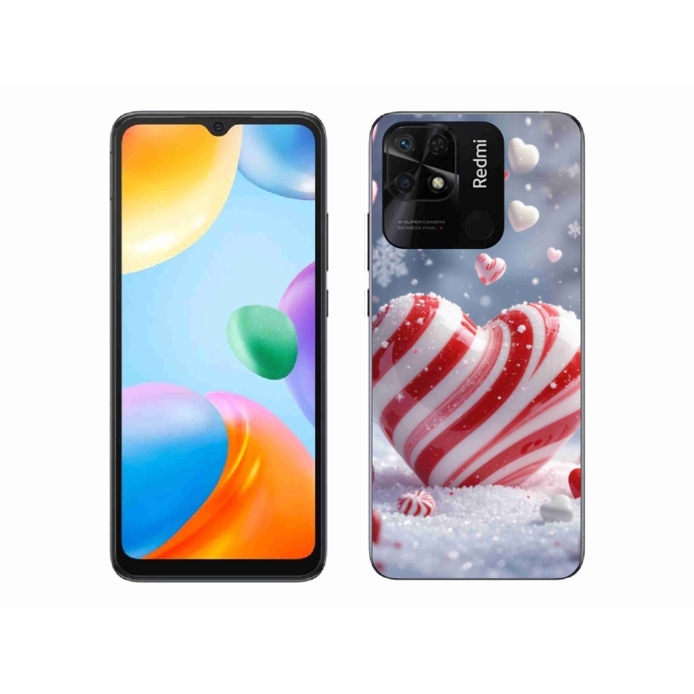 Gélový kryt mmCase na Xiaomi Redmi 10C - sladké srdce
