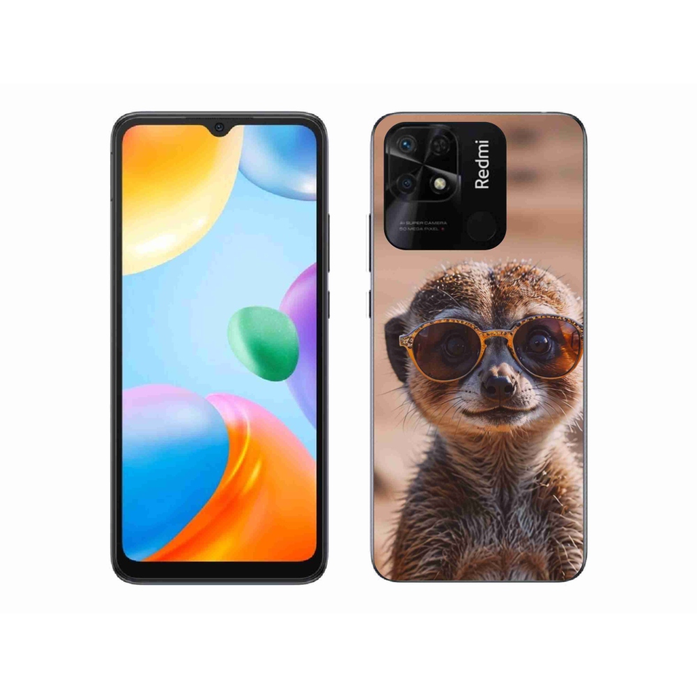 Gélový kryt mmCase na Xiaomi Redmi 10C - štýlová surikata