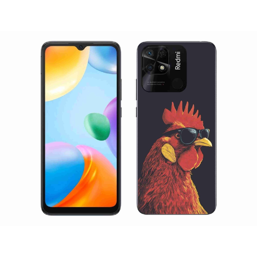 Gélový kryt mmCase na Xiaomi Redmi 10C - štýlový kohút