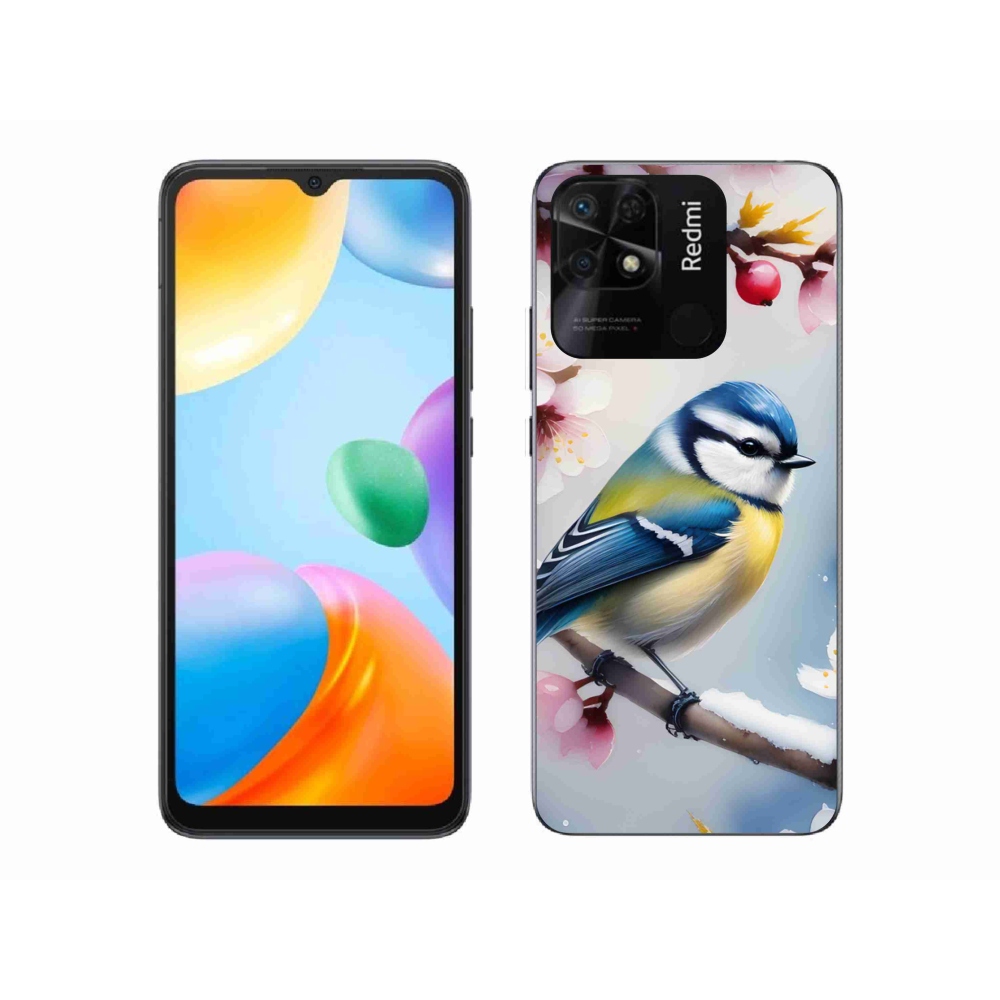 Gélový kryt mmCase na Xiaomi Redmi 10C - sýkorka